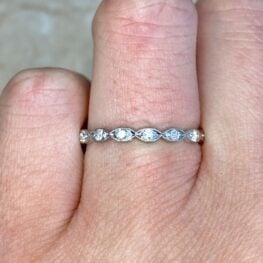 Art Deco Era Diamond Eternity Band 12346 F2